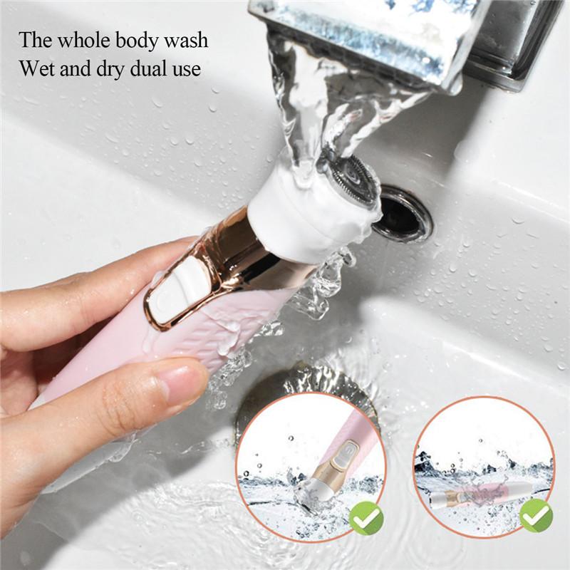 5 In 1 Electric Hair Remover Rechargeable Lady Shaver Nose Hair Trimmer Eyebrow Shaper Leg Armpit Bikini Trimmer