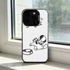 S-Simons And C-Cats Phone Case For iPhone 17,16,15,14,13,12,11 Plus,Pro Max,XS,Colorful Silver Black Cover