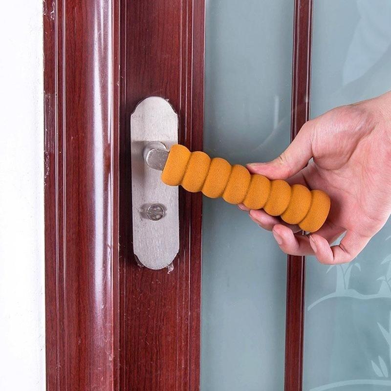 Użytek Domowy Przenośne Narzędzia Domowe Artykuły Bezpieczeństwa Dziecka/Pokrowce na Klamki do Drzwi Pokoju Zestaw Spiralnych Akcesoriów Antykolizyjnych Narzędzia