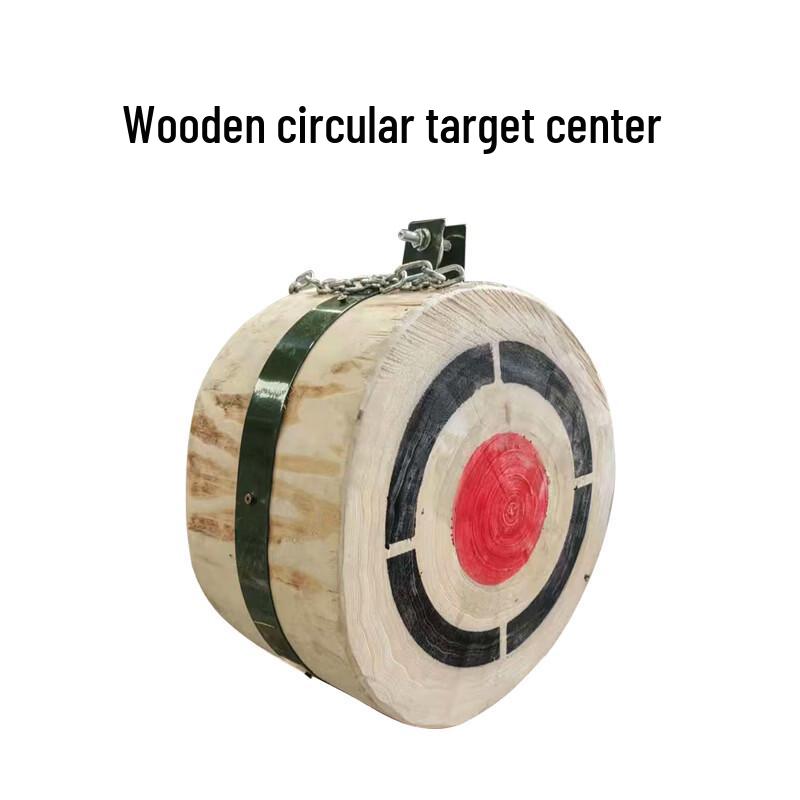 Wooden Combat Shovel Throwing Target