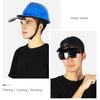 Polarized Clip Sunglasses for Men Women Rimless Flip Up Driving Glasses UV Protection Shades for Beach Fishing