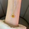 Xiaohongshu Zakilaam Tibetan-Style Retro Court Clavicle Pendant Necklace