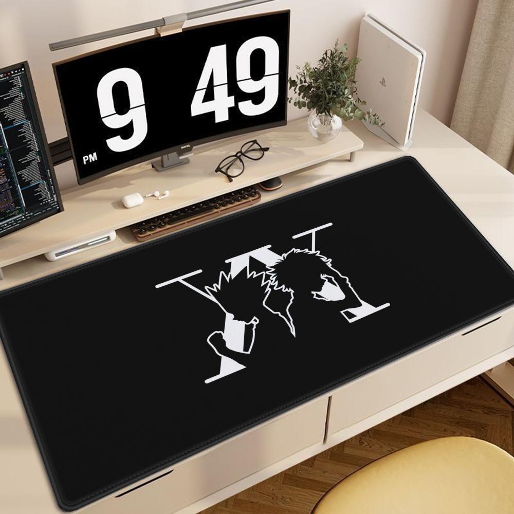 Großes Mauspade Hunter x hunter Mauspade XXL Gaming Zubehör Büro Gamer Tastatur Schreibtischmatte Rutschfest Laptop Anime Mauspade
