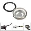 Master Cylinder Sight Lens,10mm 12mm 14mm 18mm Replacements with O-Rings for Hydraulic Brake Levers Motorcycle