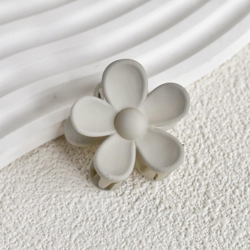 2 Stück Damen Modische Haarspangen Niedliche Mini-Blumenförmige Mattierte Haarspangen Süßer Kopfschmuck für Mädchen Styling-Accessoires