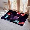 Anime F Fire Force Floor Mat Eco  Flannel Doormat Non Slip Odorless Indoor Floor Rug Soft Short Plush Home Mat