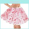 Halloween Role-playing Blood Skirt Mesh Tutu Ruffled Skirt Ghost Festival Cosplay Props