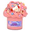 4Pcs Fluffy Stretchy Butter Slime Kit-Scented DIY Super Soft Putty with Charms slime Non-Sticky Birthday Party Favors gift toys