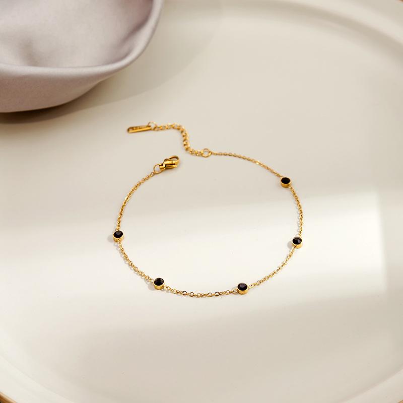 Cheville Disque Géométrique Turquoise Métallique avec Étoile à Huit Branches et Motif Papillon – Accessoire de Pied Style Niche