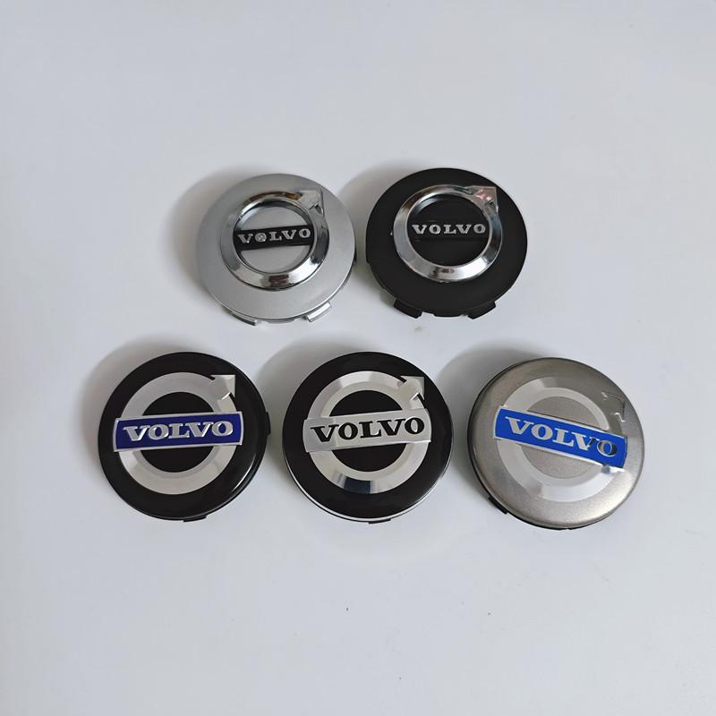 60mm modified hub cover is suitable for Volvo hub center cover modified tire center cover logo decorative car exterior.