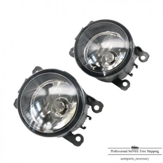 Pair Left & Right Side Fog Light Lamp Fits Porsche Cayenne 2011-2018 95563116300