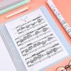 Multi-Functional Score Folder: 20-page Piano Music Folder with Colored Inner Pages, Designed for Modifying Sheet Music.