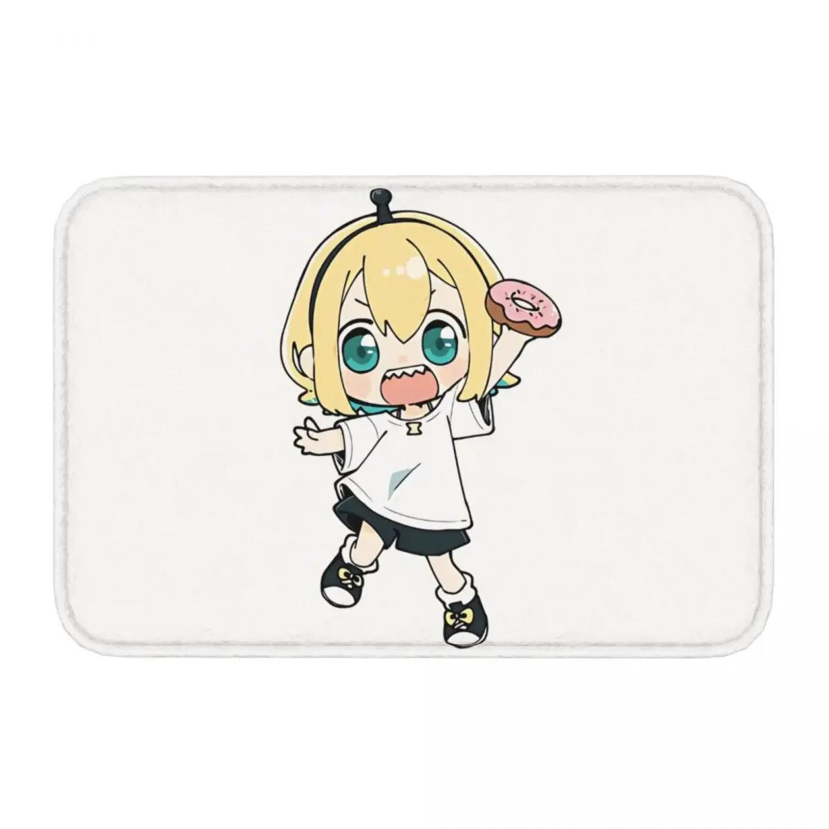 

Pikamee Virtual Anchor Non-slip Doormat CHIBI Carpet Living Room Bedroom Mat Prayer Indoor Modern 40cmx60cm