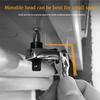1/4 Double Ended 72 Teeth Quick Spanner Tool Screwdriver Socket Bit 2 In 1 Round handle Ratchet Wrench DIY Home Repair Hand Tool