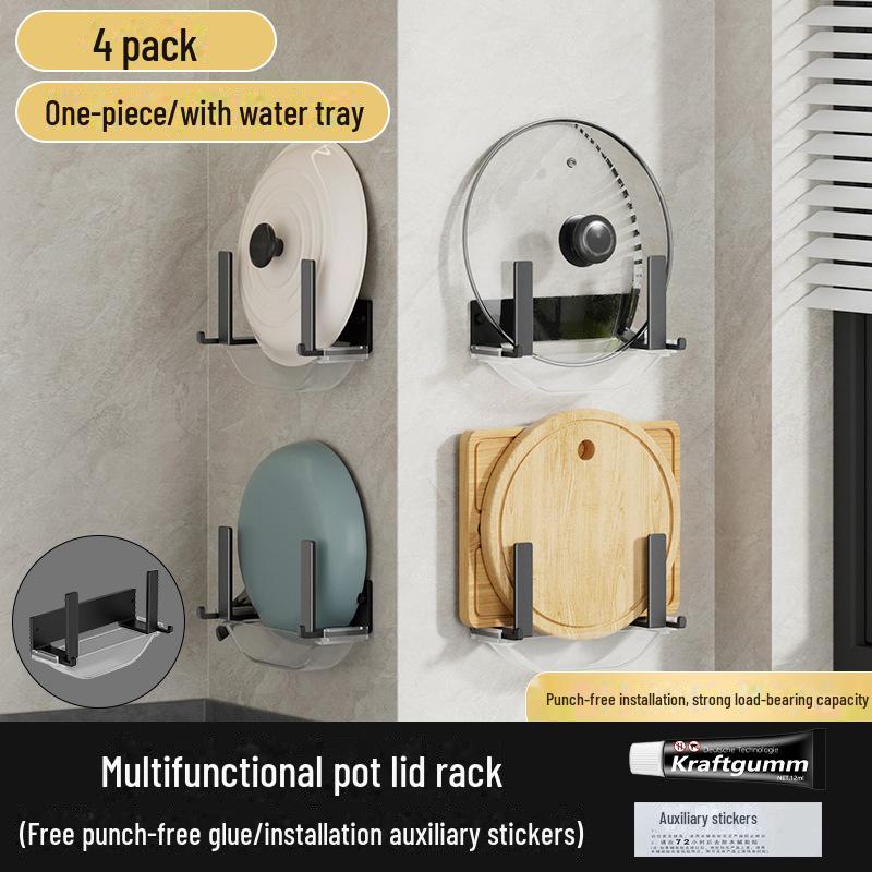 Punch-Free Kitchen Rack for Pots, Cutting Boards & More