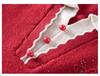 Elegant Embroidered Knit Lapel Sweater for Middle-Aged & Elderly Women - Autumn/Winter Style