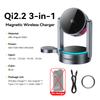 Essager 3 In 1 Magnetic Wireless Charger Qi2.2 25W Fast Charging Stand For iPhone 17 16 Pro Max  Apple