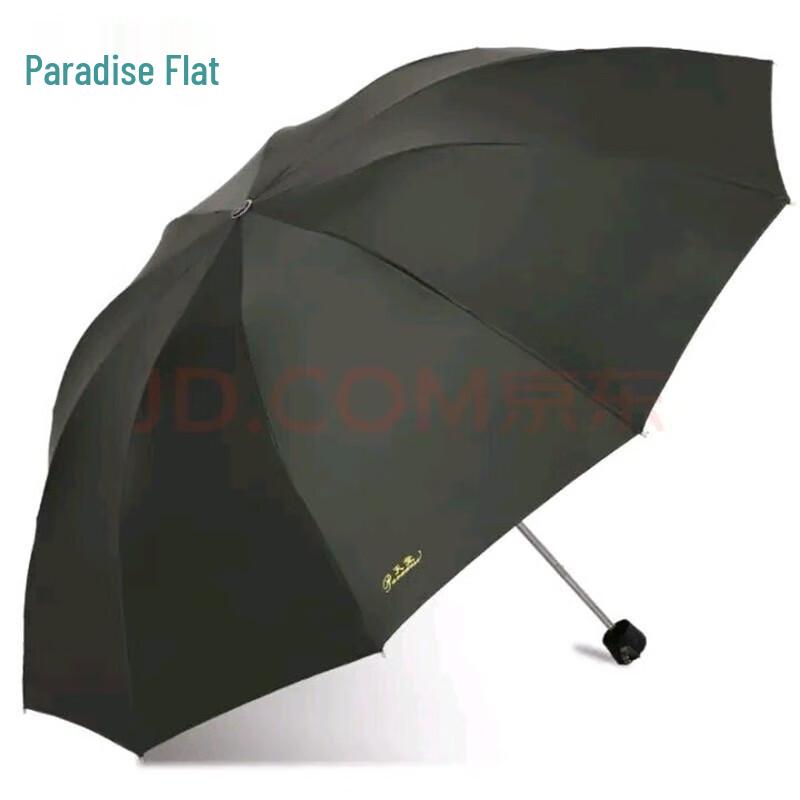Paradise Black Glue Triple Fold Sun/Rain Umbrella
