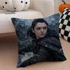 AArya Stark Cushion Cover Linen Pillow Case Soft Breathable Protective Couch Room Decoration