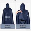 Poncho Impermeable Jacquard Oversized Premium para Patinetes Eléctricos y Motocicletas - Grueso, Cobertura de Cuerpo Completo, Anti-Lluvia Fuerte (Persona individual/doble)