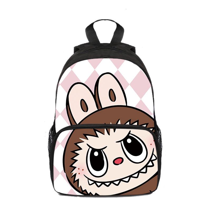 School Bag Elementary School Students Front Bag Cartoon Large Capacity Backpack Boys Fashion Backpack  5414