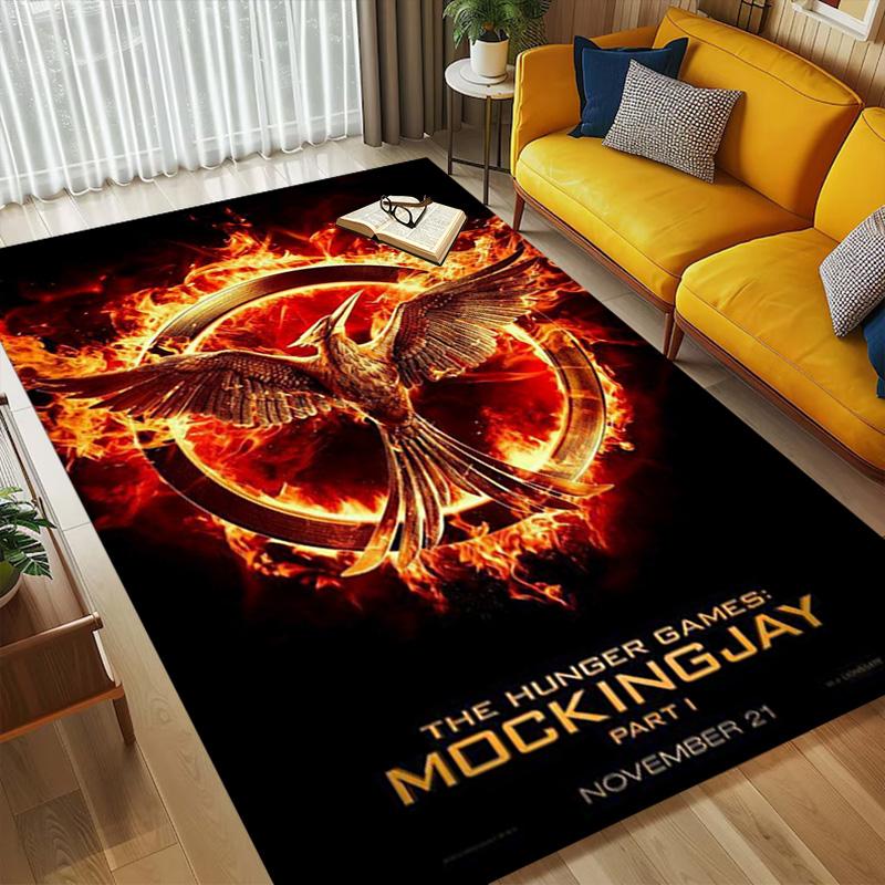 Mockingjay Living Room Nonslip Area Rug Soft Carpet For Bedroom Game Playroom Sofa Office Home Decor Doormat Christmas Gift C9302192