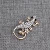 Lizard Animal Shape Metal Fashion Jewelry Garment Accessories Brooch Lapel Suit Pin
