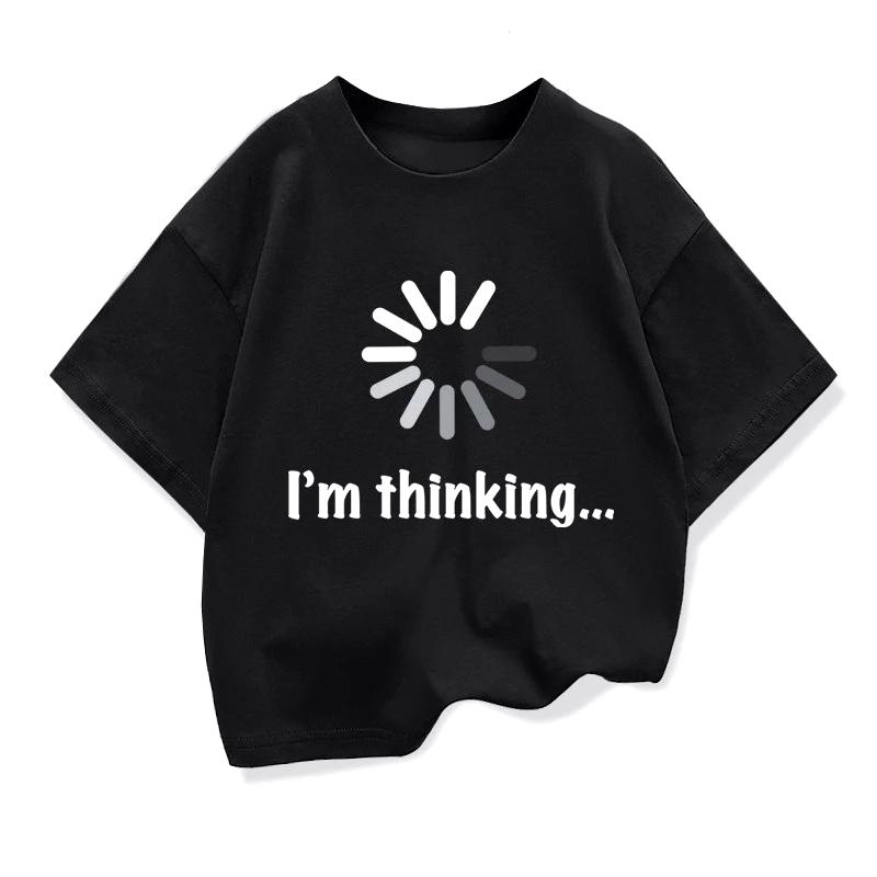 Kids T-Shirt Funny Casual Girls Street Style Cool Round Neck Short Sleeve Top Anime