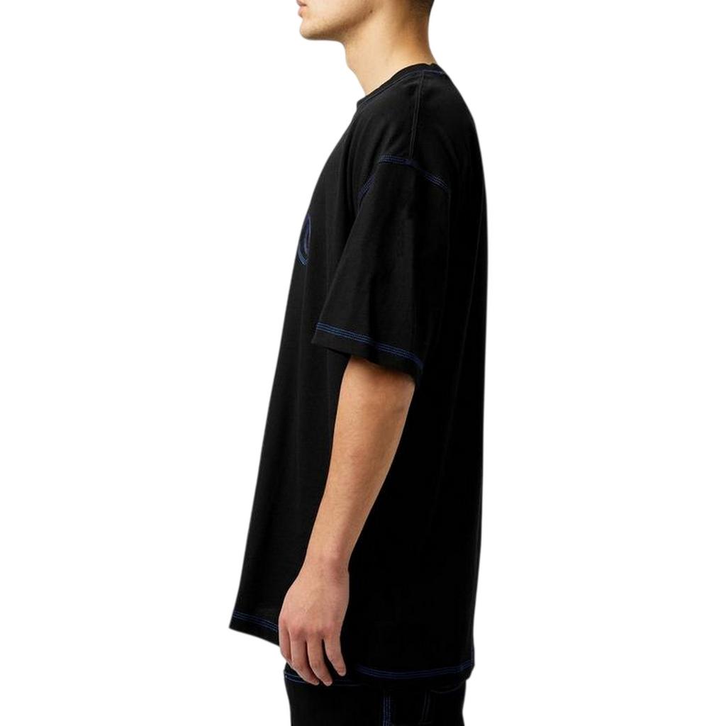 Hugo Mens Embroidered Logo Stitched T-Shirt