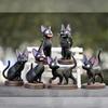 Popular Animation Black Cat Jiji Gigi Figurine Pvc Action Plaything Doll Model Set Black Cat Hayao Miyazaki Figure Toy Kids Birthday Gift