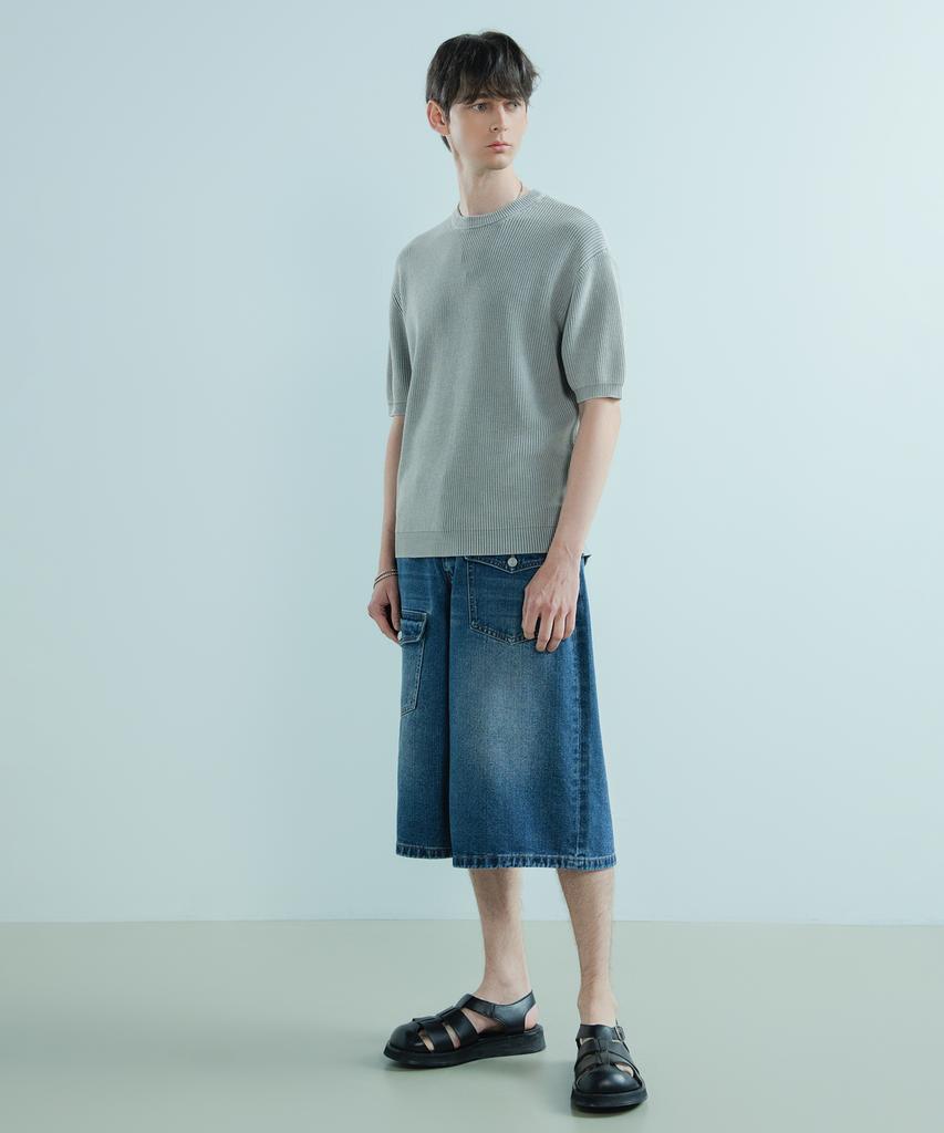 LOGSTORE Mole Pigment Round Knit