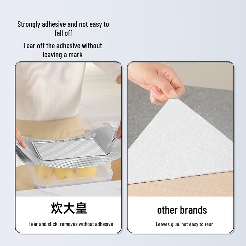 COOKER KING Self-Adhesive Aluminum Foil Wall Sticker