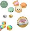 Maltozowe Pierożki Squishy, Przezroczysta Piłeczka do Ściskania, Kolorowe Antystresowe, Sensoryczny Fidget, Dekoracja Biurka, Ulga w Lęku