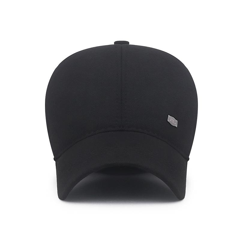 Northwood Winter Baseball Cap for Men Snapback Hat with Earflaps Trucker Caps Solid Cap Male Warm Hat