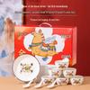JIN MING LI 2-Piece Ceramic Bowl & Chopstick Gift Set