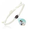 Bracciale Personalizzato con Foto Proiezione Bracciale Intrecciato a Mano con Proiezione Foto Bracciale della Memoria Foto Vendita all'Ingrosso