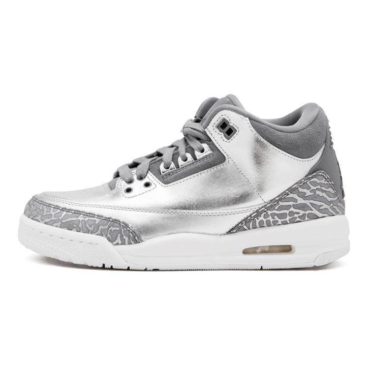 

Jordan 3 Retro Premium Heiress Металлик Серебристый GS 35.5