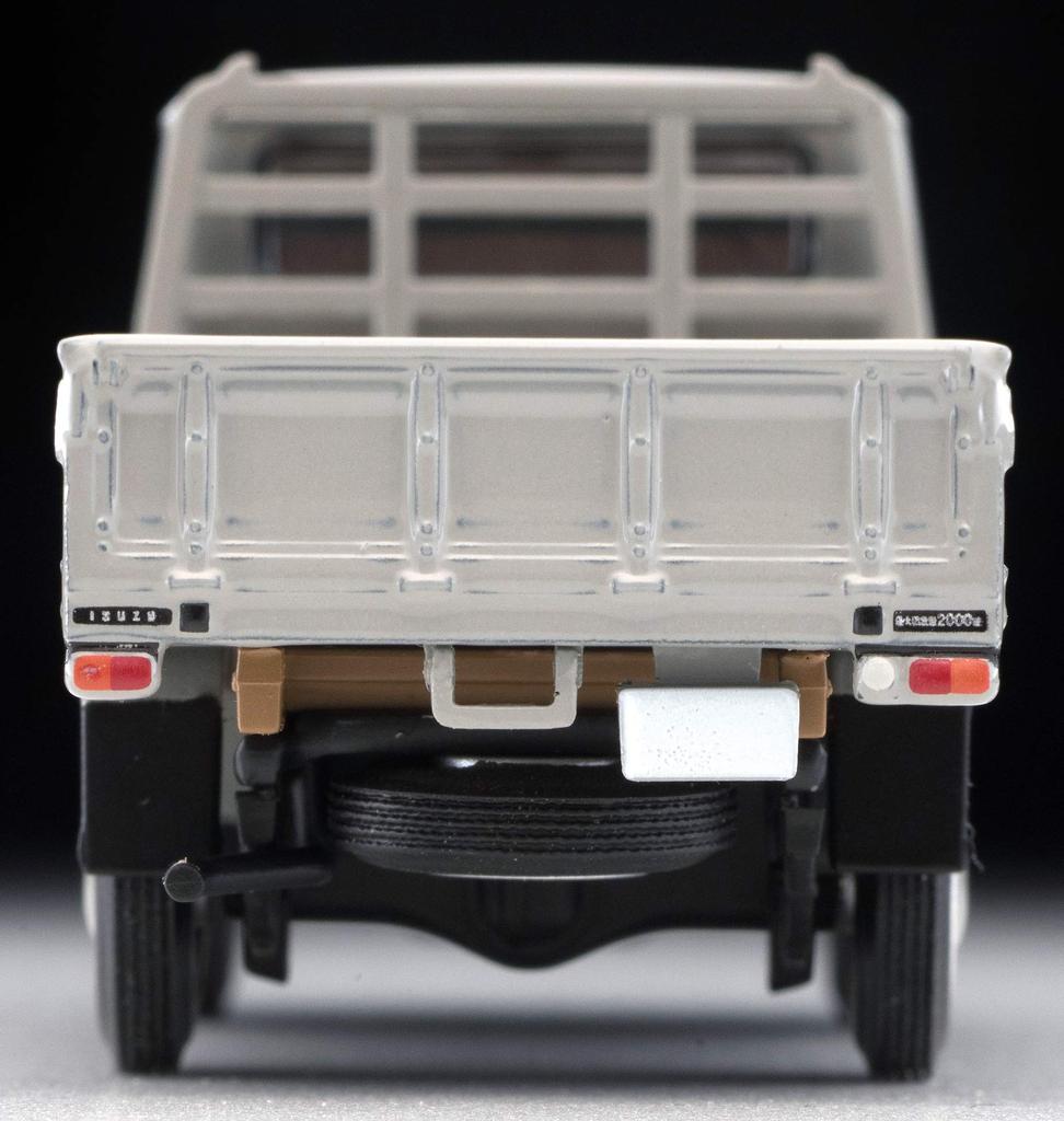 Tomica Limited Vintage Scale Isuzu Elf 1966 Finished Part Number 312000 1/64 LV-191a High-Floor Truck, Model, Gray, Product,
