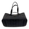 MCM Liz Visetos Oberteil Ledergriff Logo Messing Namensschild Abnehmbar Visetos Klassisches Muster Clutch Tasche Damen Clutch Tasche Schwarz MWPGSLR02BK001