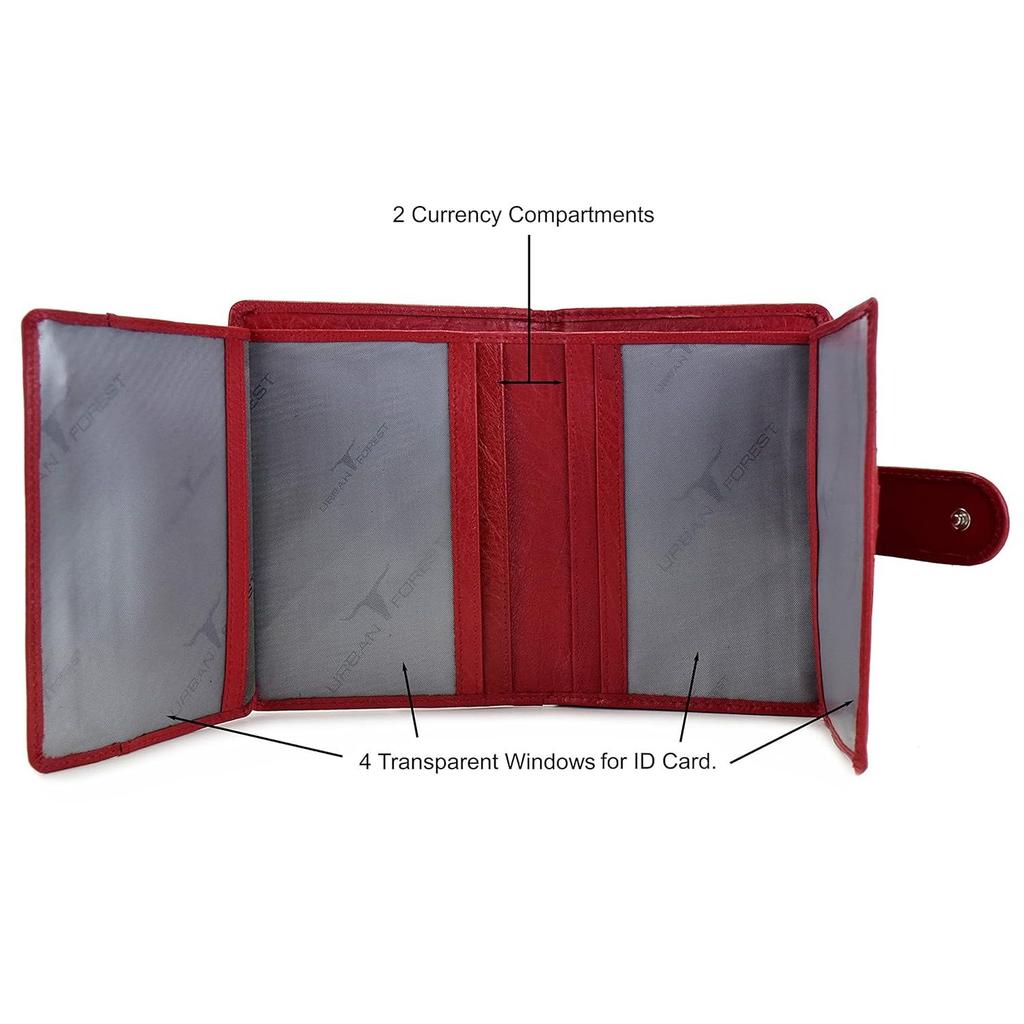 Tina Leather Wallet For Women .