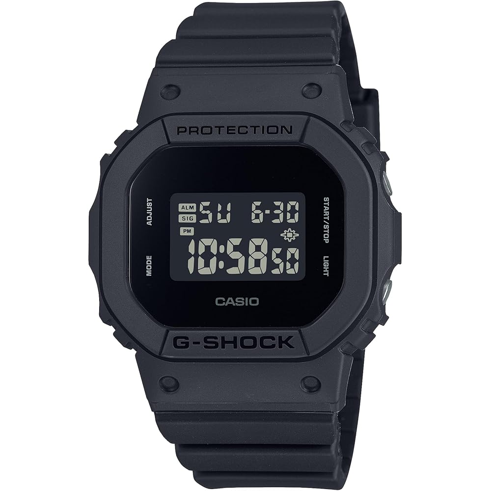 GMD G-SHOCK S5610BB-1JF Digital Watch Black Resin Strap Water Resistant 200m