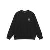 MLB Sweatshirts Unisex Black Crew Neck Moderate Regular 3AMTM0124-50BKS