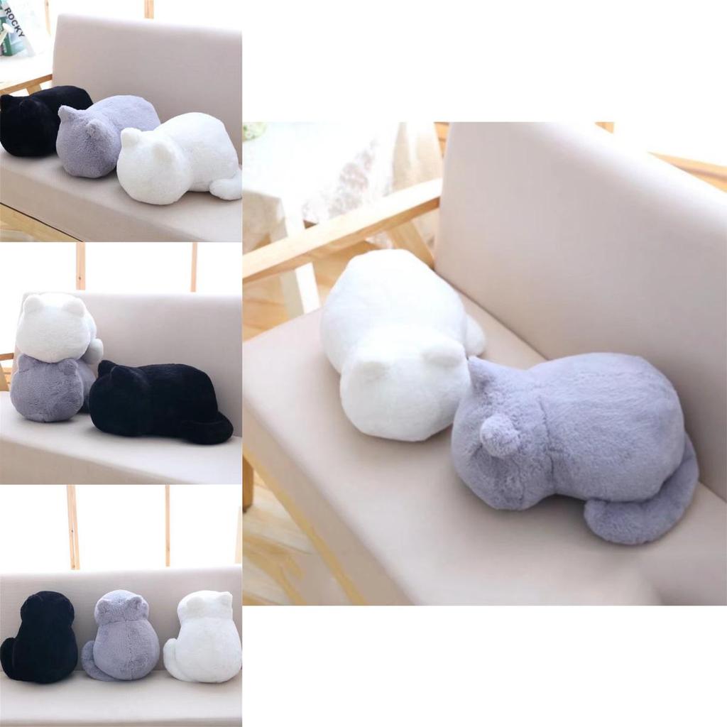 Luxurious Kawaii Cartoon Cat Plush Cushion Pillow Soft And Adorable Animal Toy Gift