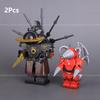 KDL858 Skibidi Toilet Mattoncini Giocattoli con Mini Action Figure