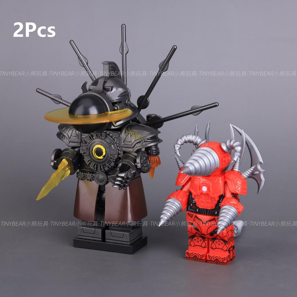 KDL858 Skibidi Toilet Mattoncini Giocattoli con Mini Action Figure