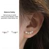1 Pair Stud Earrings for Women, Lightweight Small Faux Pearls Earrings, Elegant Jewelry for Daily Wear Special Occasions
