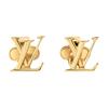 Blumenmuster Form Ohr-Manschette Detail Ohrringe Damen Ohrringe Gold M03973