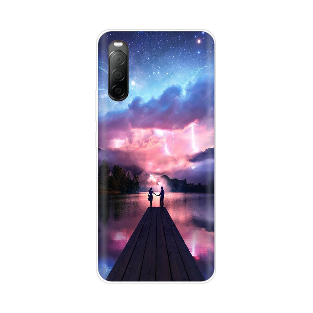 For SONY Xperia 10 iii 10 II Cases 10iii Soft TPU Silicone Bumper Phone Cases For Sony Xperia 10 II 10 III Cases Cover Fundas