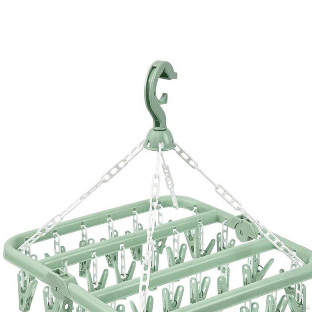 32 Peg Dryer Washing Line Clothes Trousers Hanger