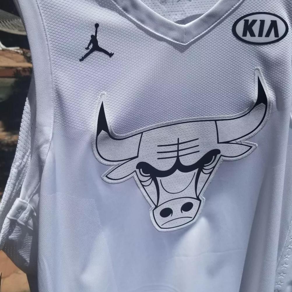 Jordan All-Star Edition Authentic Jersey White Men Streetwear 928868-107